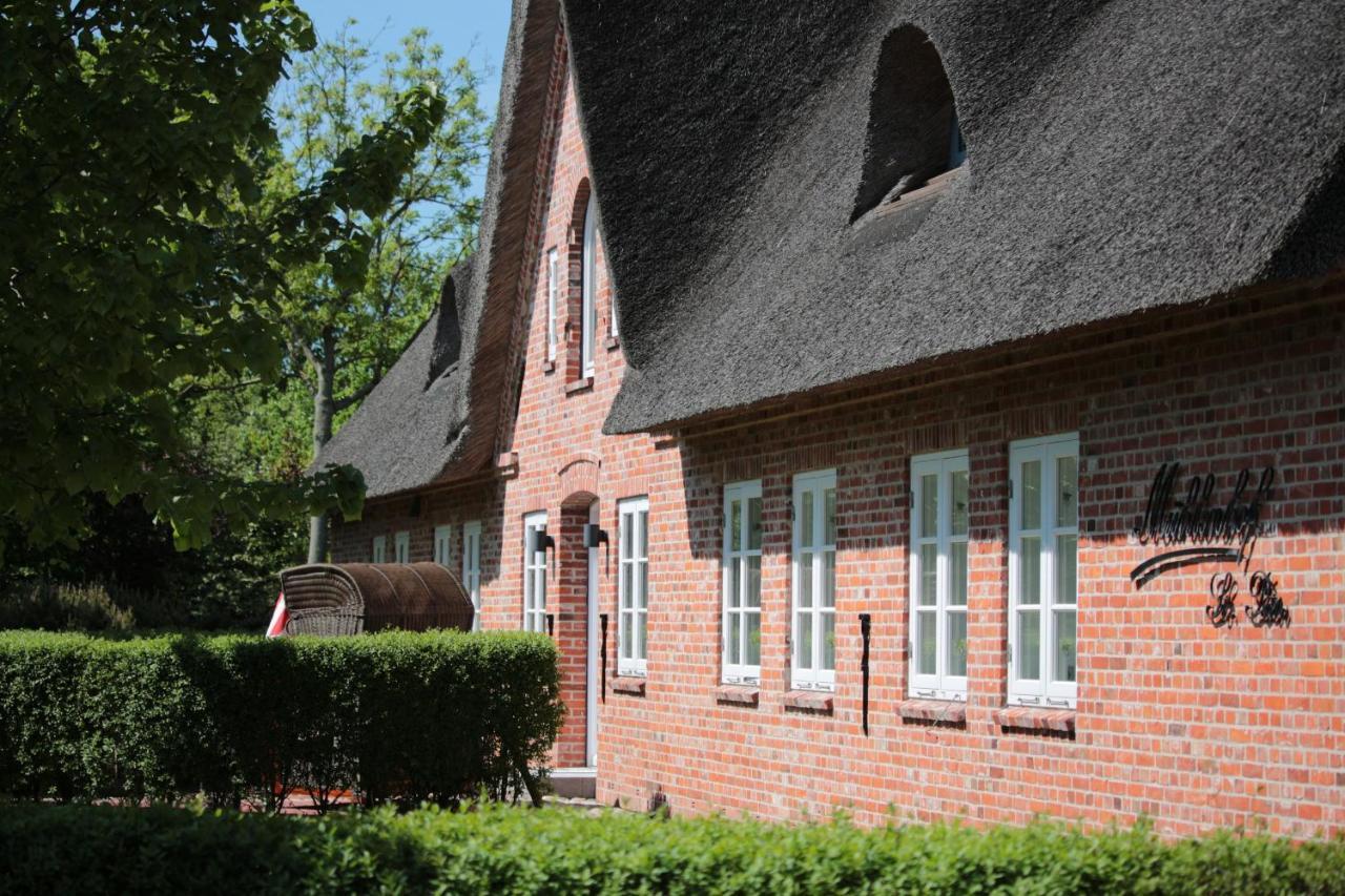 Ferienwohnung 1 Im Reetdachhaus Muehlenhof Sankt Peter-Ording Dış mekan fotoğraf