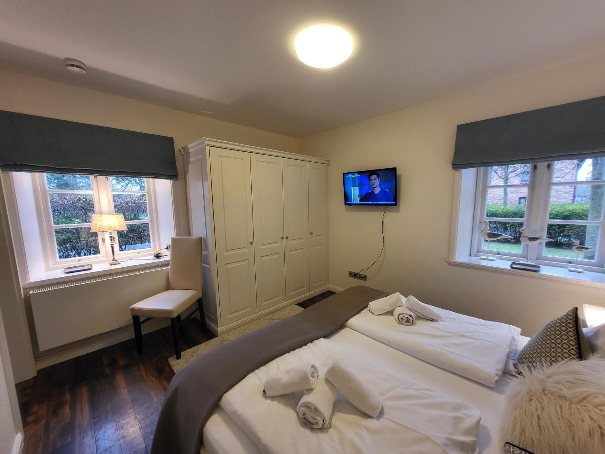 Ferienwohnung 1 Im Reetdachhaus Muehlenhof Sankt Peter-Ording Dış mekan fotoğraf