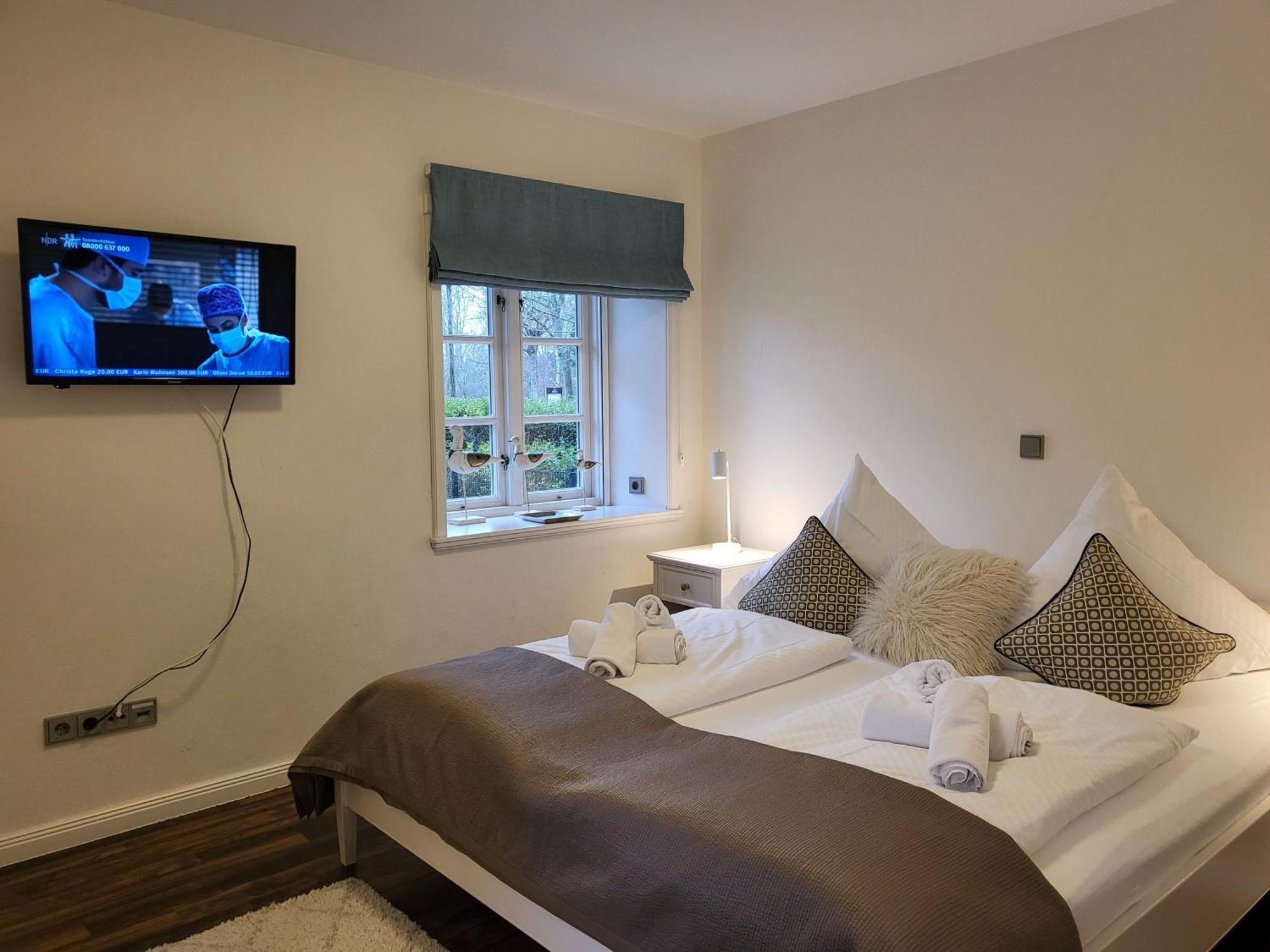 Ferienwohnung 1 Im Reetdachhaus Muehlenhof Sankt Peter-Ording Dış mekan fotoğraf