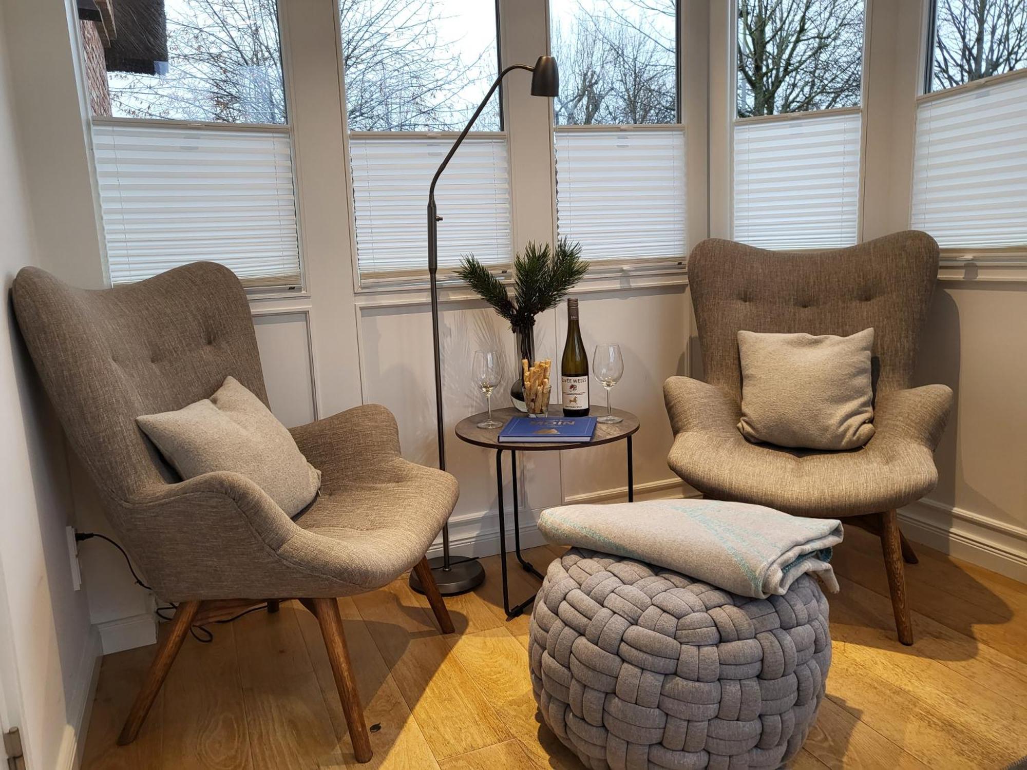 Ferienwohnung 1 Im Reetdachhaus Muehlenhof Sankt Peter-Ording Dış mekan fotoğraf